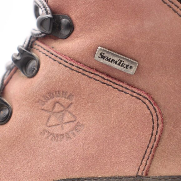 SYMPATEX Badura Women’s Size EU 39 Hiking Boots Ankle Leather Authentic Shoes - Picture 11 of 14